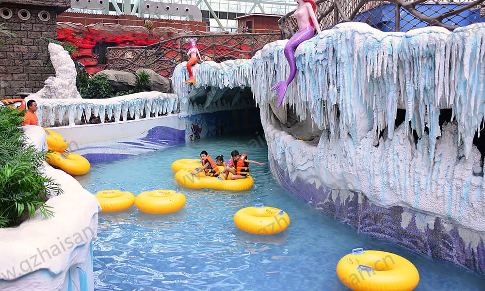 浙江绍兴东方山水乐园漂流河 浙江绍兴东方山水乐园漂流河