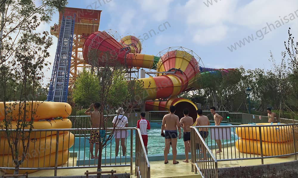 辽宁盘锦红海水上乐园时光穿梭滑道 辽宁盘锦红海水上乐园时光穿梭滑道