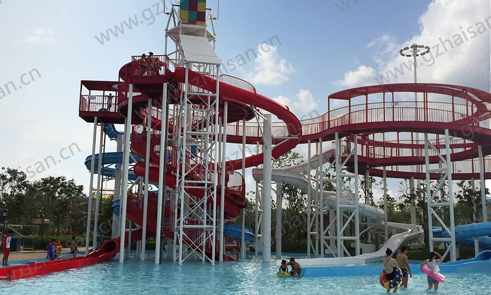 辽宁盘锦红海水上乐园风情水寨 辽宁盘锦红海水上乐园风情水寨