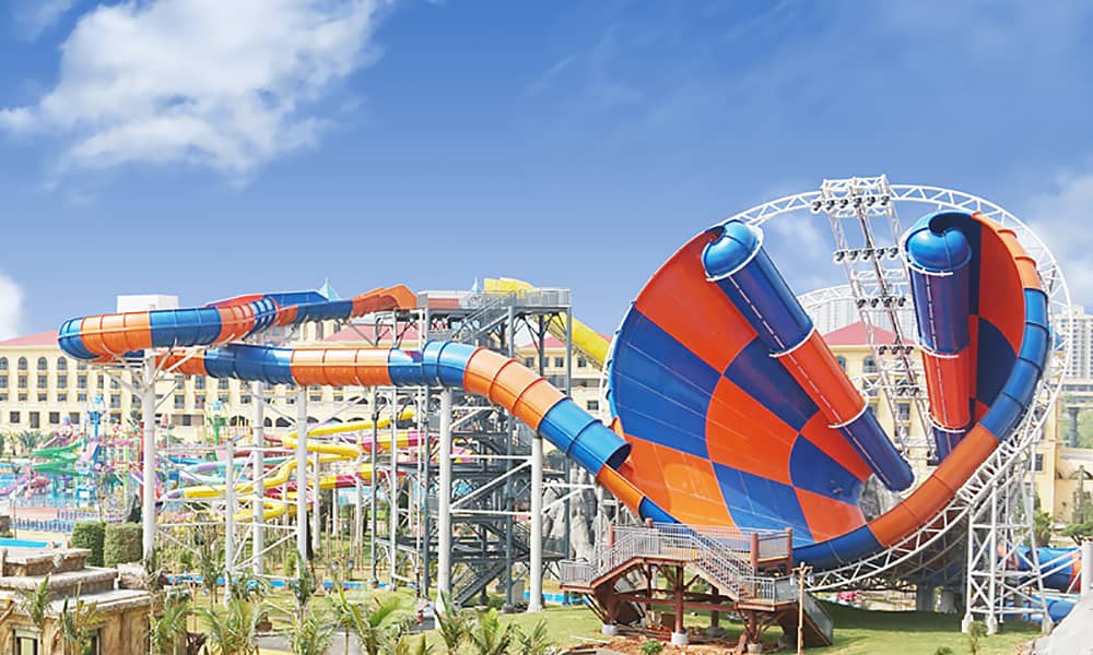 荔波冰雪水世界主题乐园超级龙卷风滑道 荔波冰雪水世界主题乐园超级龙卷风滑道