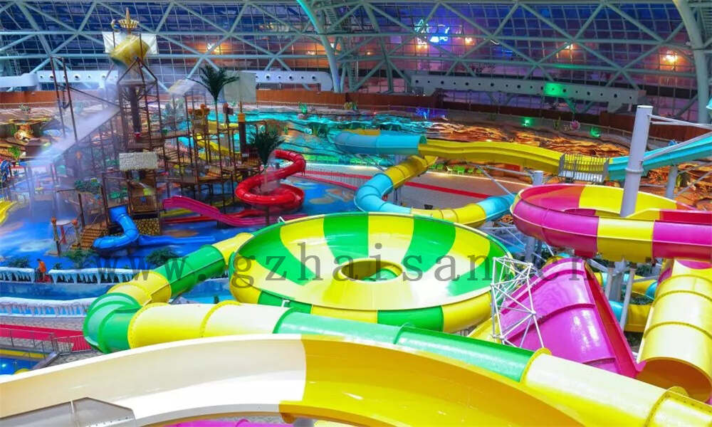 水上乐园设施厂家解析室内儿童水上乐园的优劣势