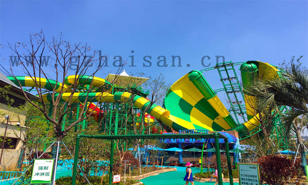 水上游乐设施的安置要点