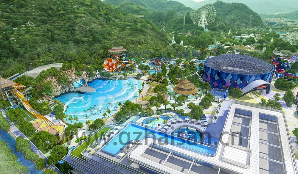 浙南闽北大型旅游综合体——温州乐园三期水世界设备调试验收倒计时 浙南闽北大型旅游综合体——温州乐园三期水世界设备调试验收倒计时